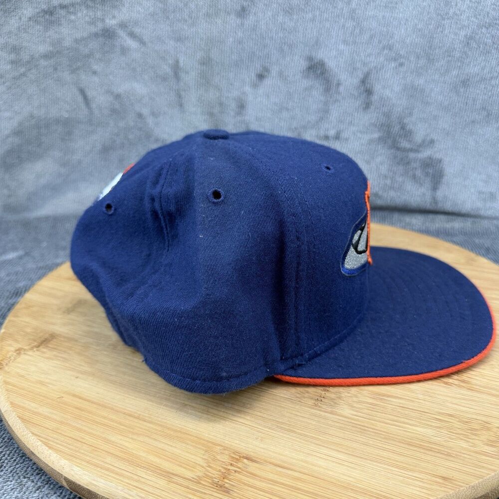 Denver Broncos Hat Cap SnapBack One Size NFL Mens Blue Orange New Era - Picture 8 of 13